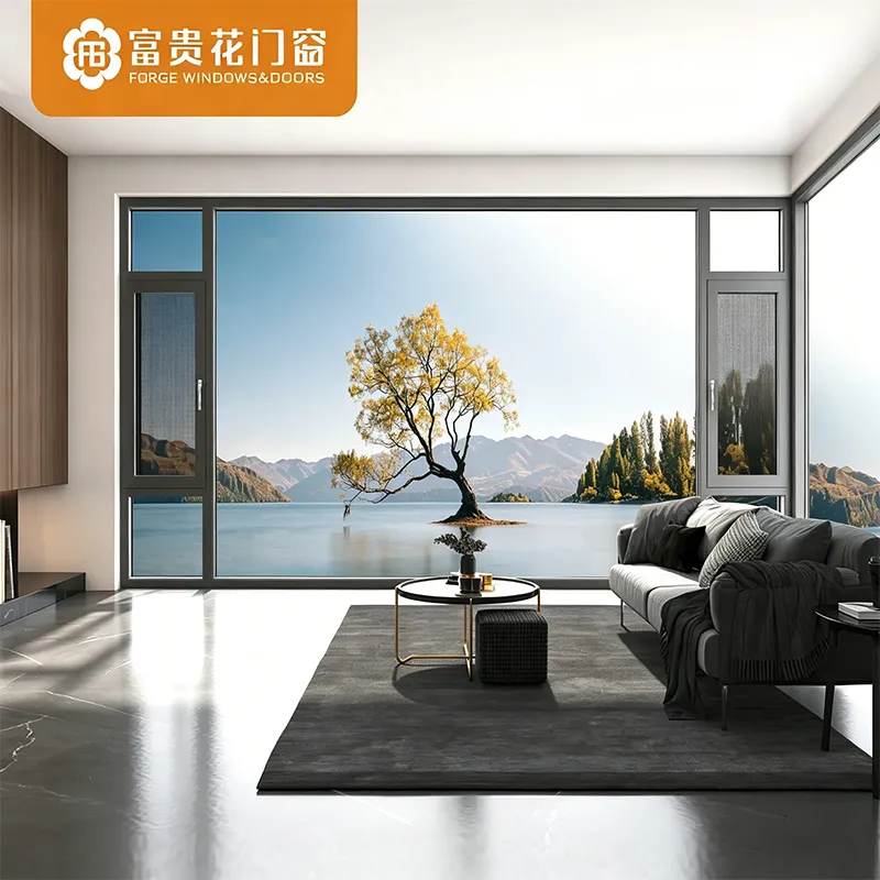 F111X Integrated Screen Outswing Casement Window