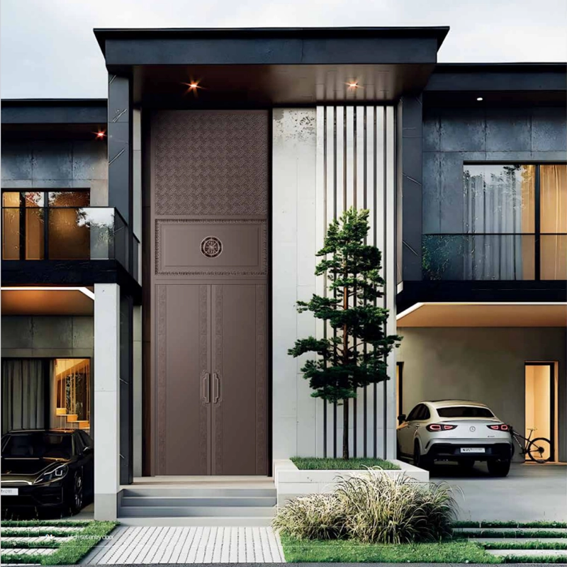 KB-122 〈Rui Ding〉 Minimalist Armored Door